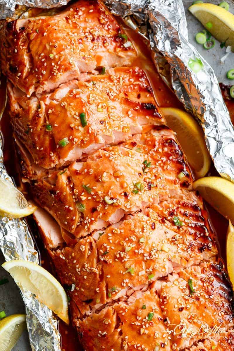 Easy Honey Sesame Salmon in Foil: Under 20-Minute Weeknight Meal